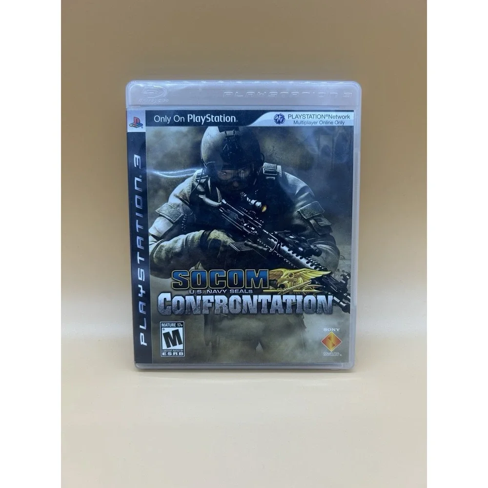 SOCOM U.S. Navy SEALs Confrontation PS3 Complete CIB Tested PlayStation 3